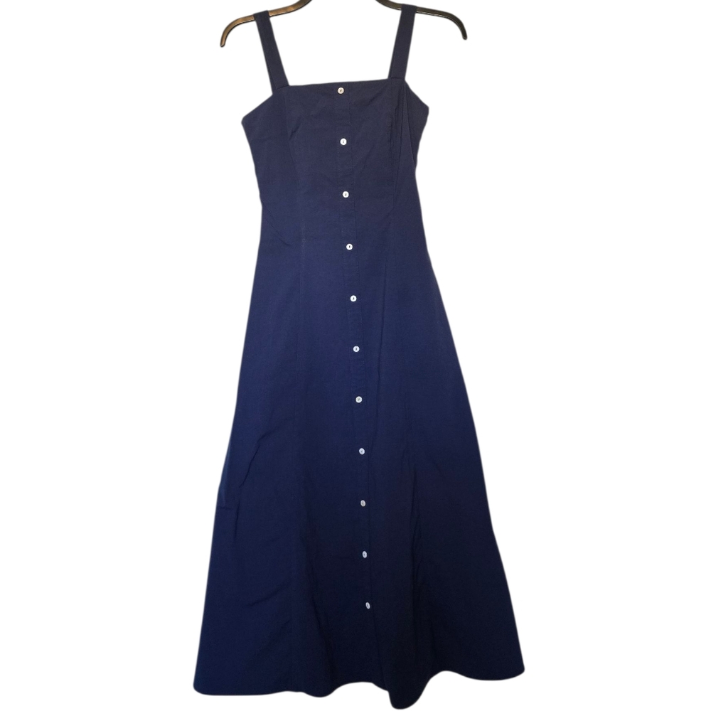 Our Second Nature Blue Midi Dress
